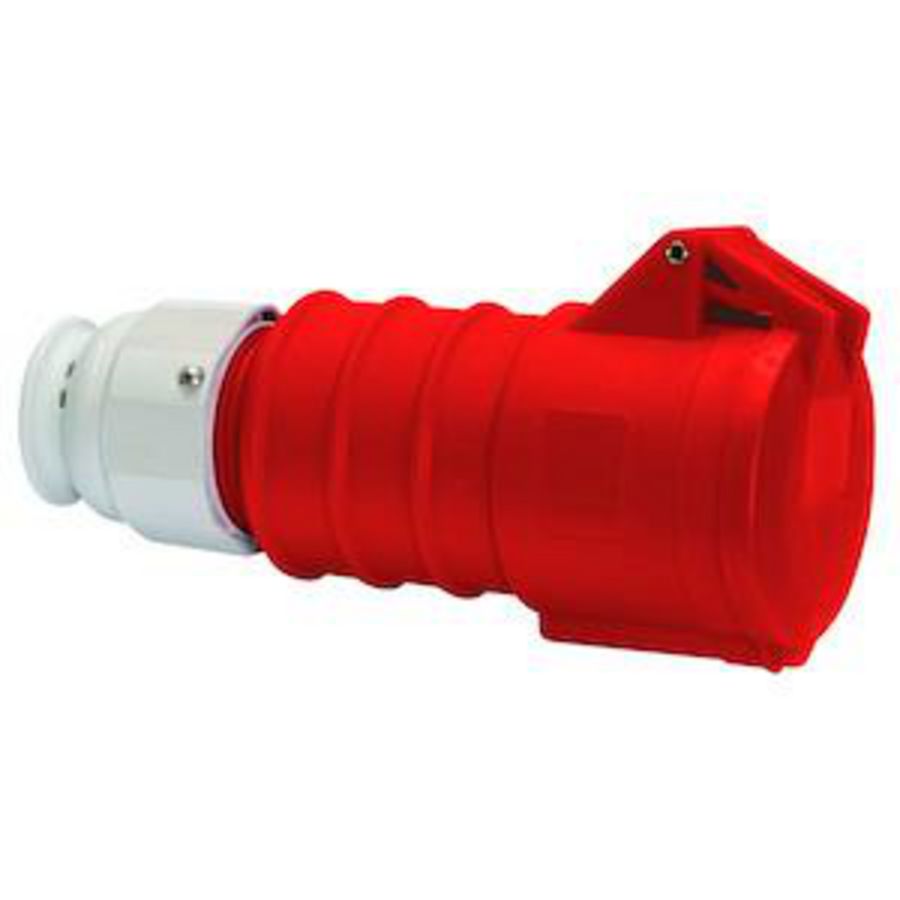 Koppelcontactst. 6h 32A 7P 400V IP44 MG Ni
