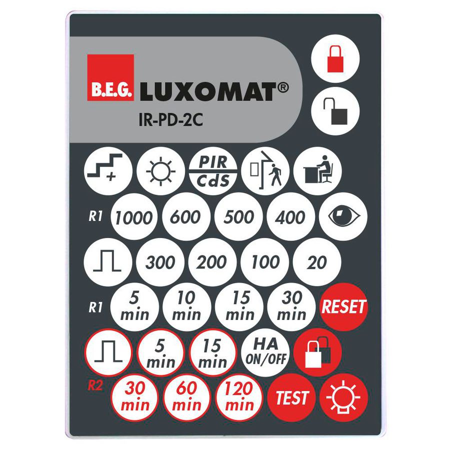IR afstandsbediening PD-2C Plafondmontage -