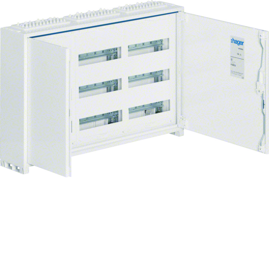 Verdeler IP44 geisoleerd 800 x 500 x 161 mm QuickConnect