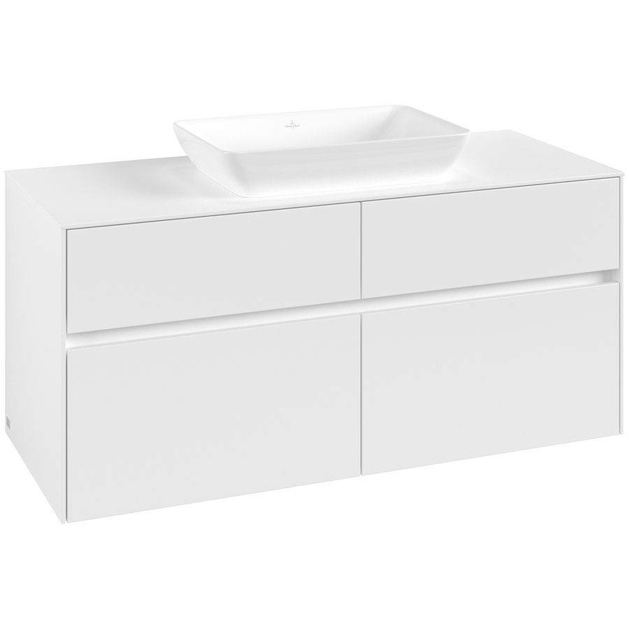 Wastafelonderkast Collaro 1200x548x500mm Wh.Matt C11200MS