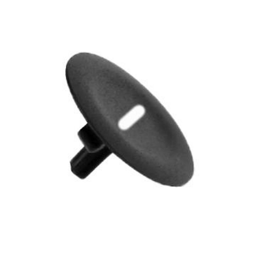 Kapje ronde drukknop 22mm-" Zwart XAL/XB4/XB16 VVE=10
