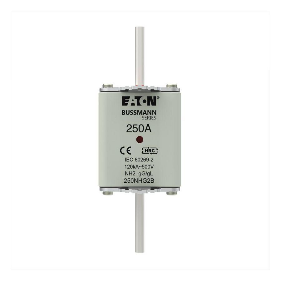 Zekering laagsp. 250A AC 500V NH2 gL/gG dubbele meld VVE=3