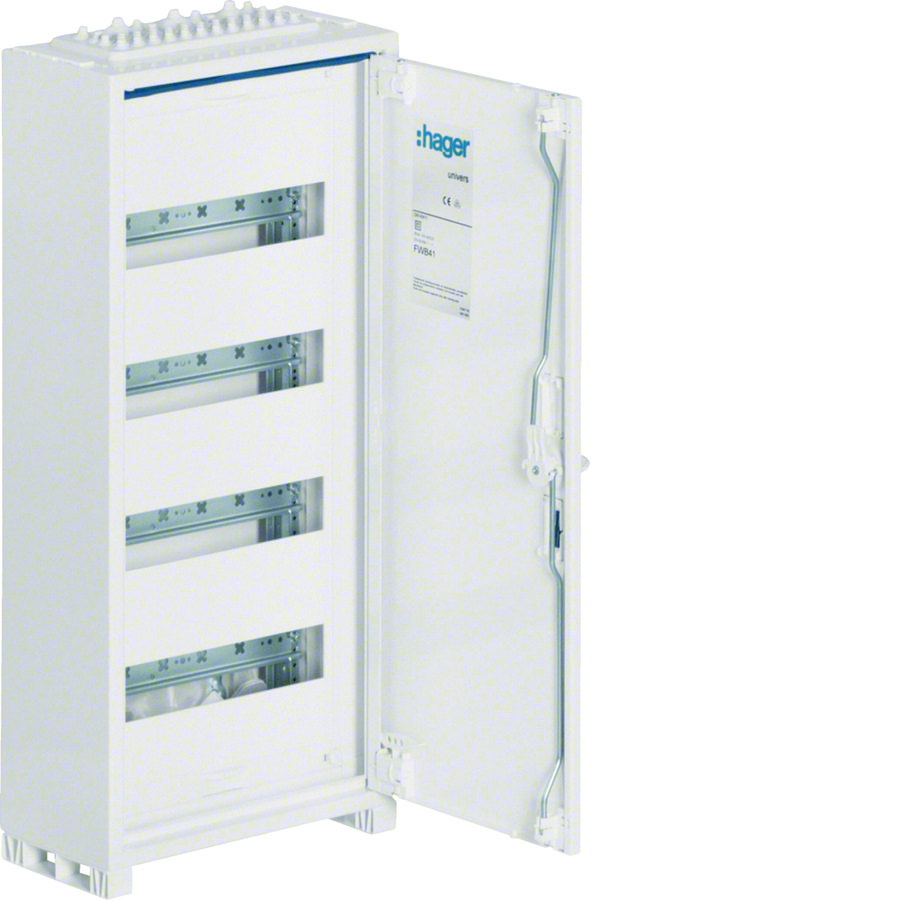 Veldverdeler IP44 geisoleerd 650x300x161mm 48 modulen QC