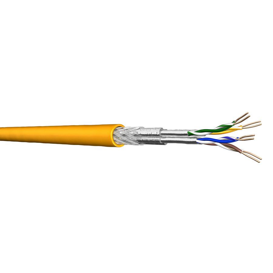 Haspel a 1000m. UC1500 SS22 Cat.7a 25GbE S/FTP LSHF-FR ye#
