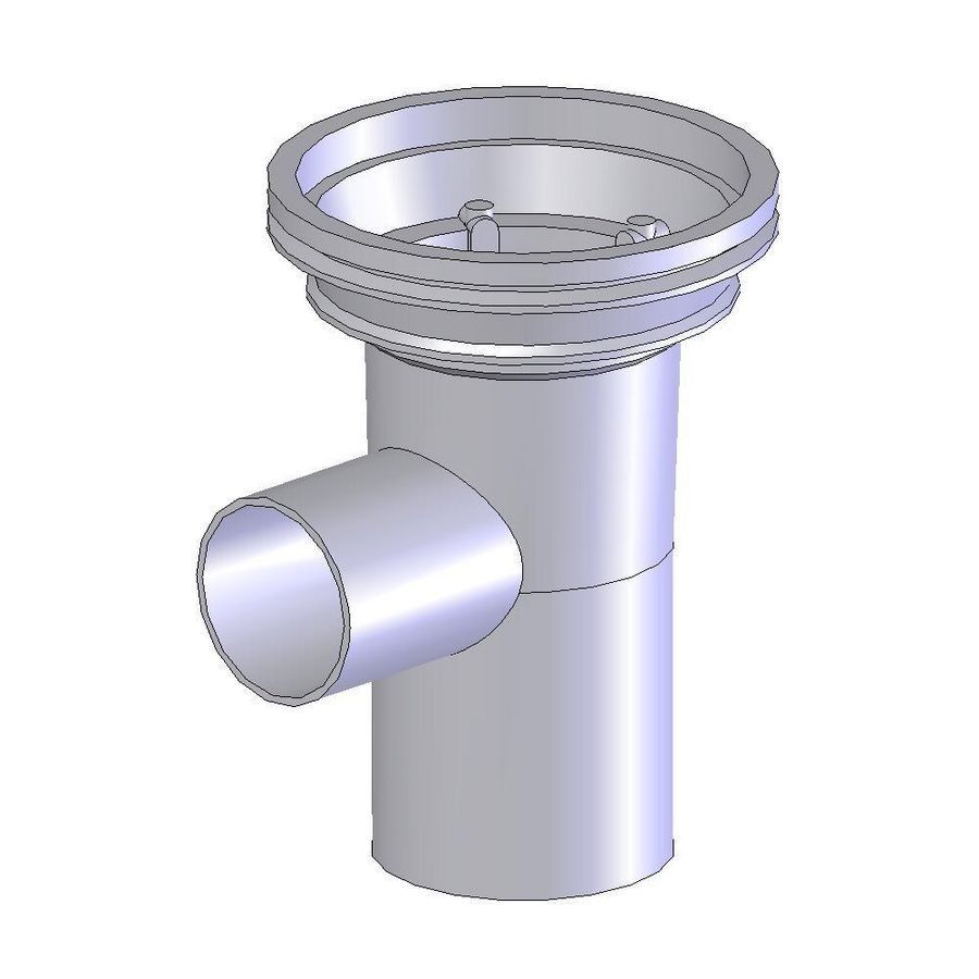 Pluvetta 80 m. zijaansl. 60mm losse pot lood