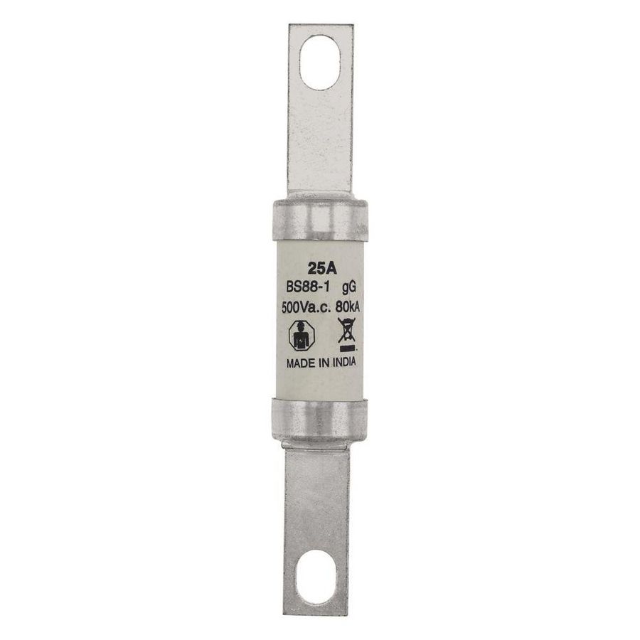 Zekering laagspanning 25A AC 500V 21x129mm gL/gG BS VVE=20