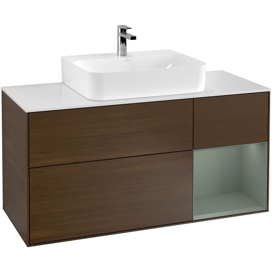 Wastafelonderkast Finion 1200x603x501mm W.Veneer G171GMGN