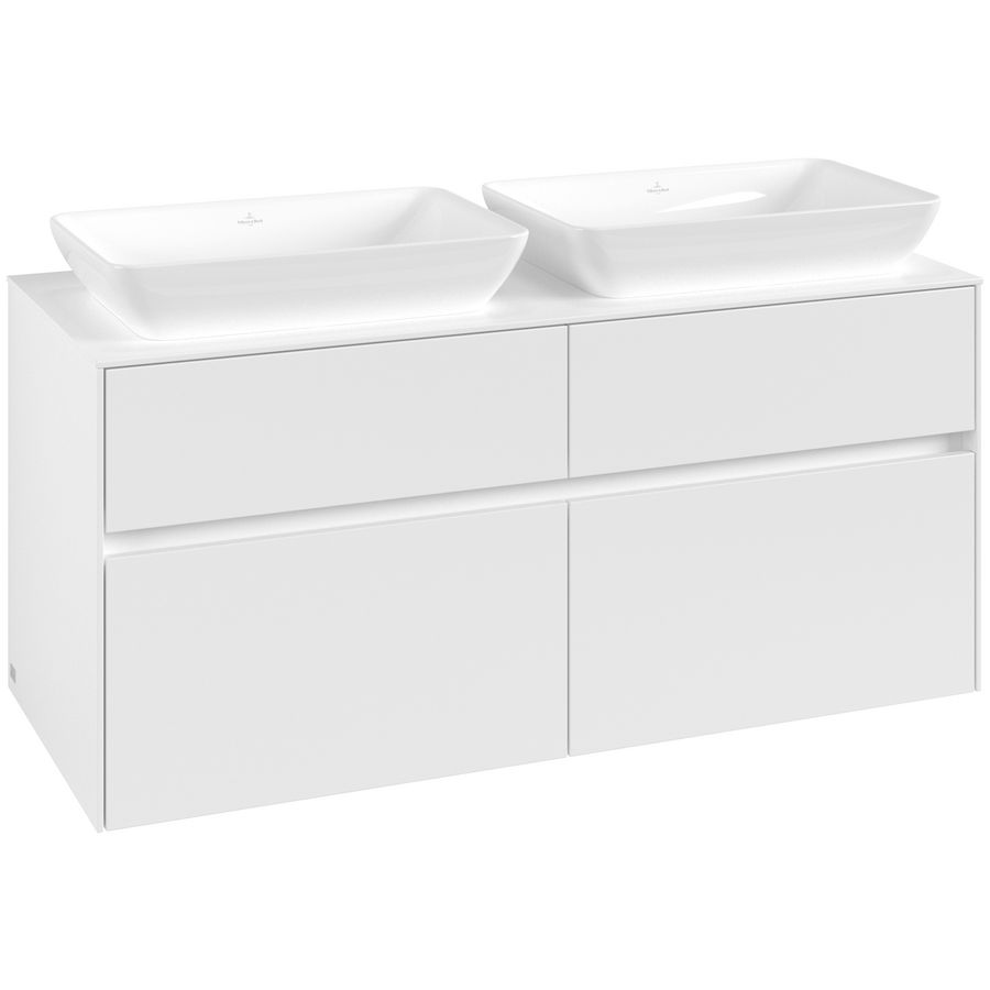 Wastafelonderkast Collaro 1200x548x500mm Wh.Matt C11500MS