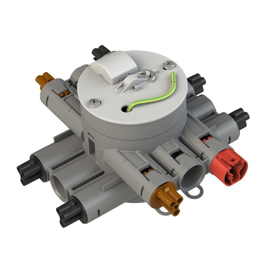 Stekerbare centraaldoos CW75-W5