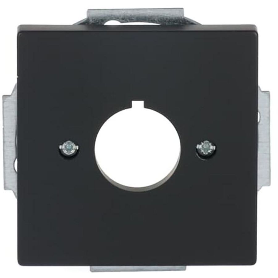 Centraalplaat boring 22.5mm f-matzwart (2533-885)