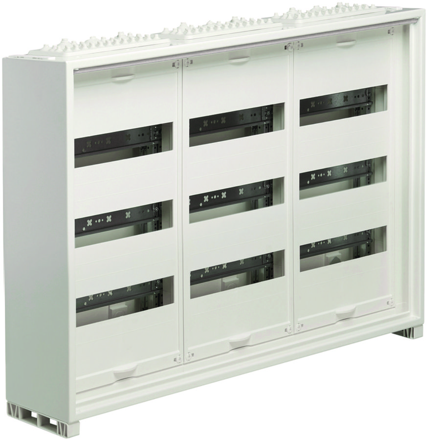 Veldverdeler IP30 geisol. 500x800x161mm 108 modulen QC