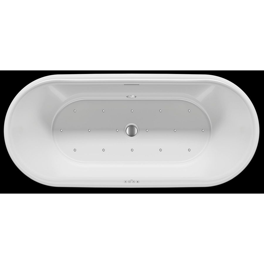 MODESTY 170x76 velvet wit/S4sif+pootset