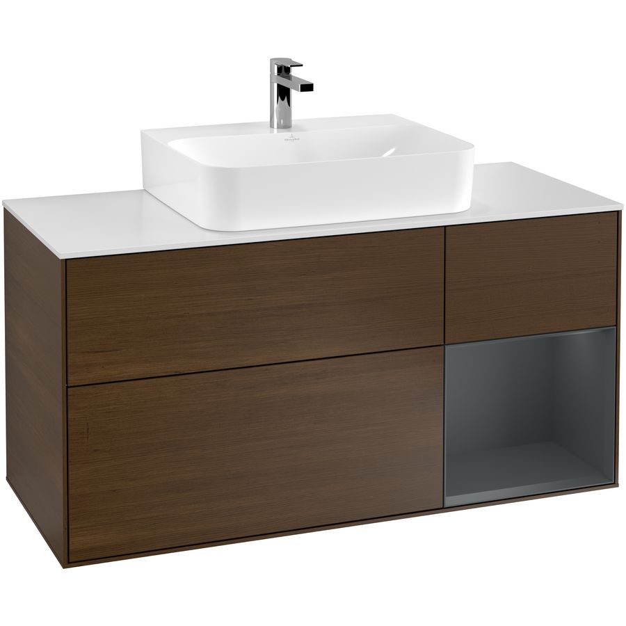 Wastafelonderkast Finion 1200x603x501mm W.Veneer G171HGGN