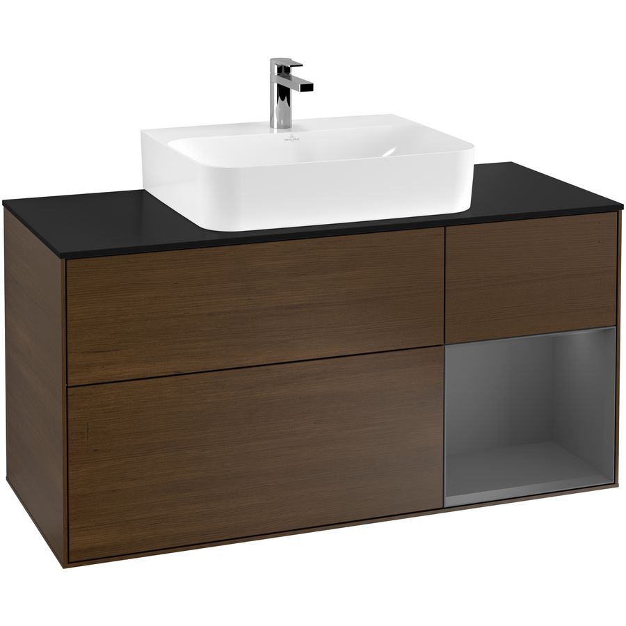 Wastafelonderkast Finion 1200x603x501mm W.Veneer G172GKGN