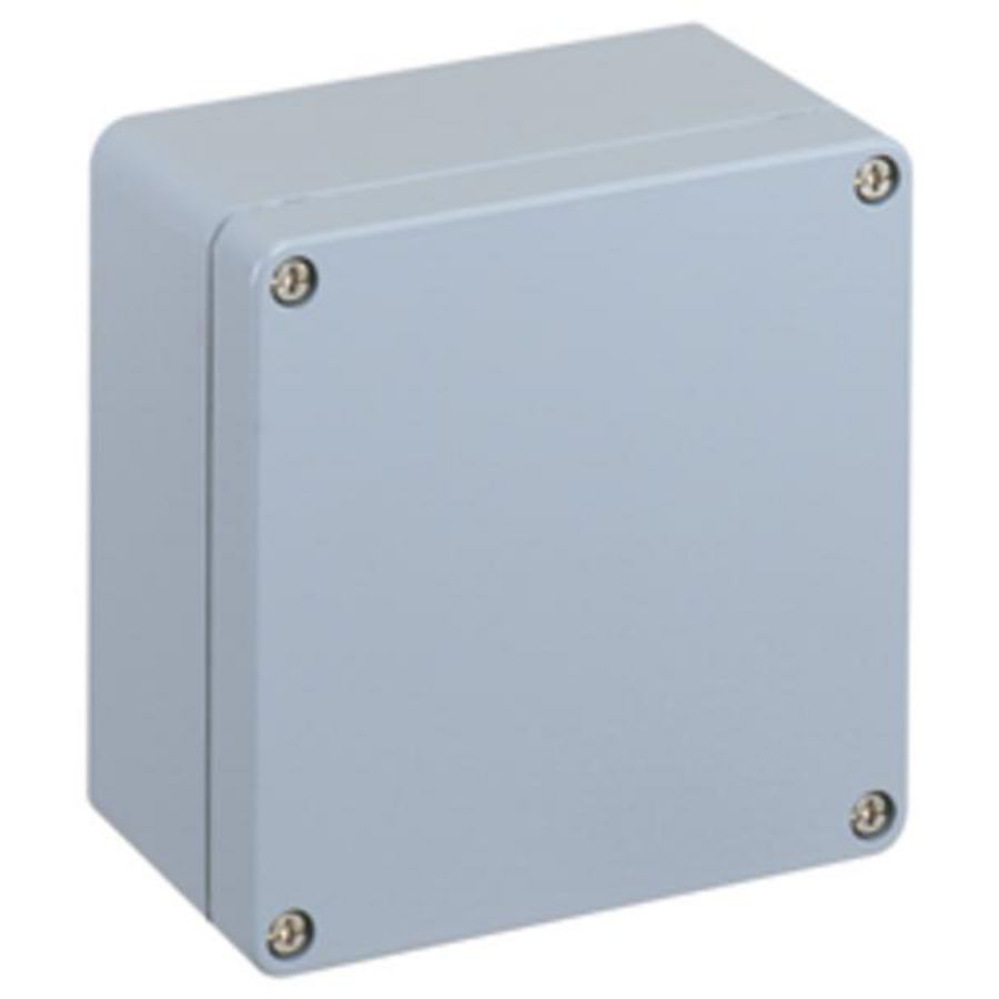 Lege behuizing zilvergrijs IP66 IK09 15001101