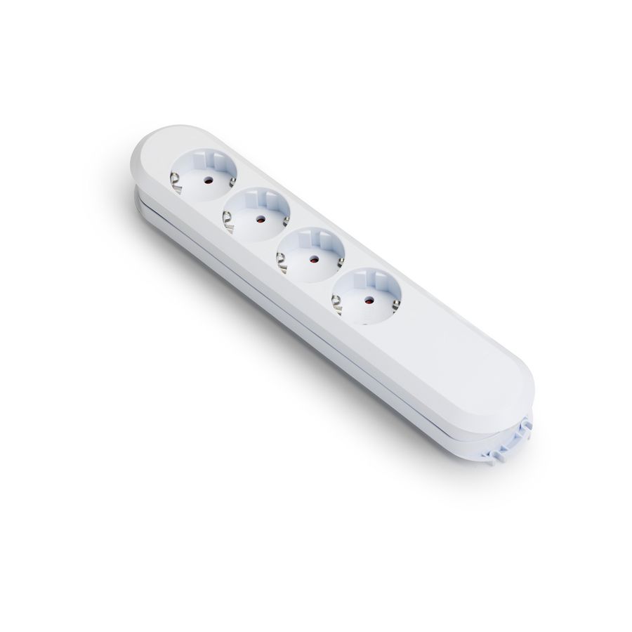 Smart 4x 230V RA zonder snoer wit