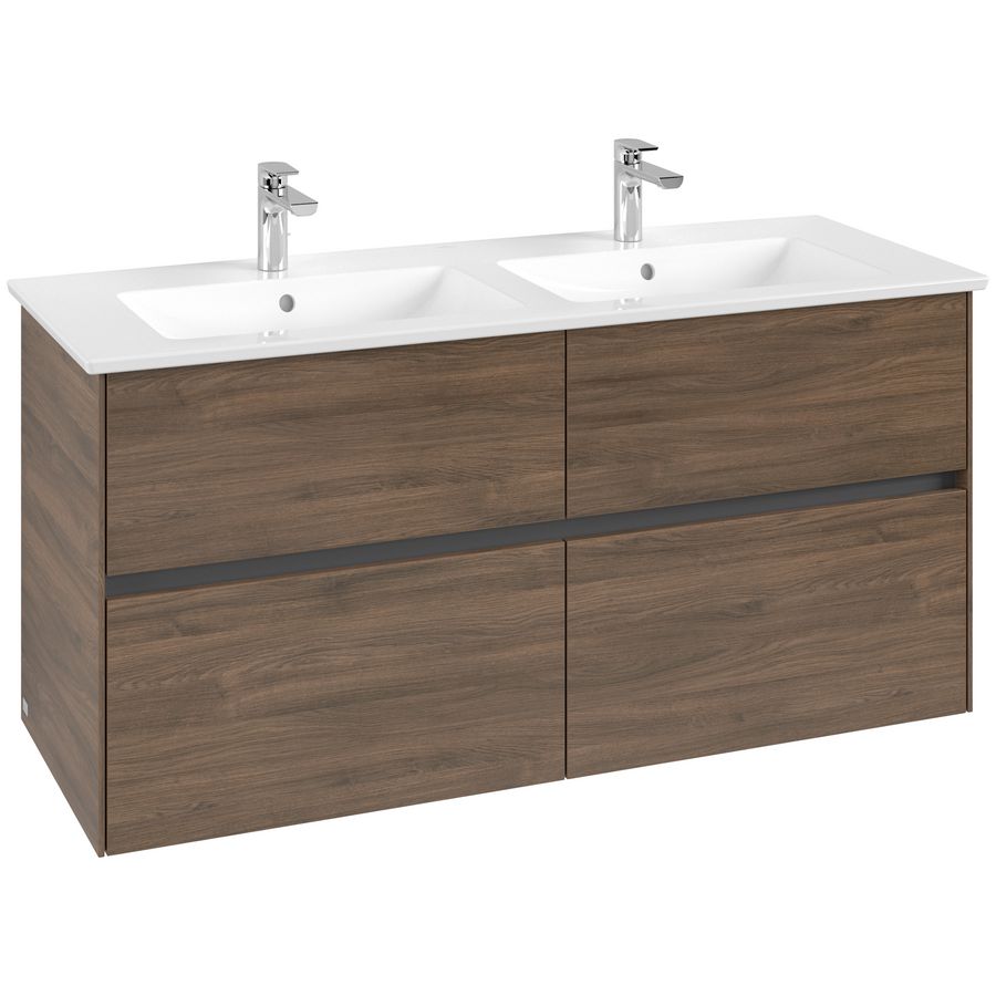 Wastafelonderkast Collaro 1261x610x480mm Ariz.Oak C14700VH