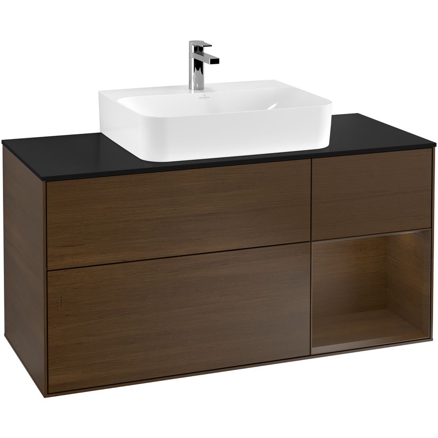 Wastafelonderkast Finion 1200x603x501mm W.Veneer G172GNGN