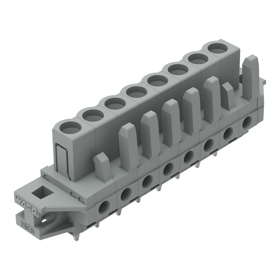 THT FE steker RE raster 5mm grijs 232-138/031-000 VVE=50
