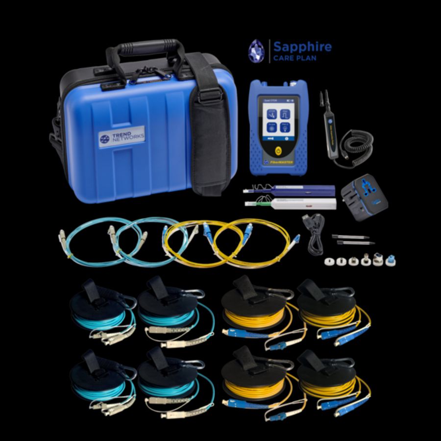 Kit FiberMaster Quad OTDR+FiberM Video Sonde+Acc.+SCP 3 jr