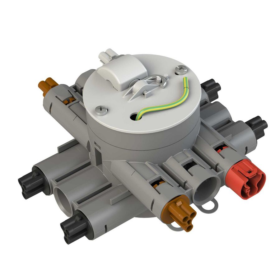 Stekerbare centraaldoos CW75-WT4
