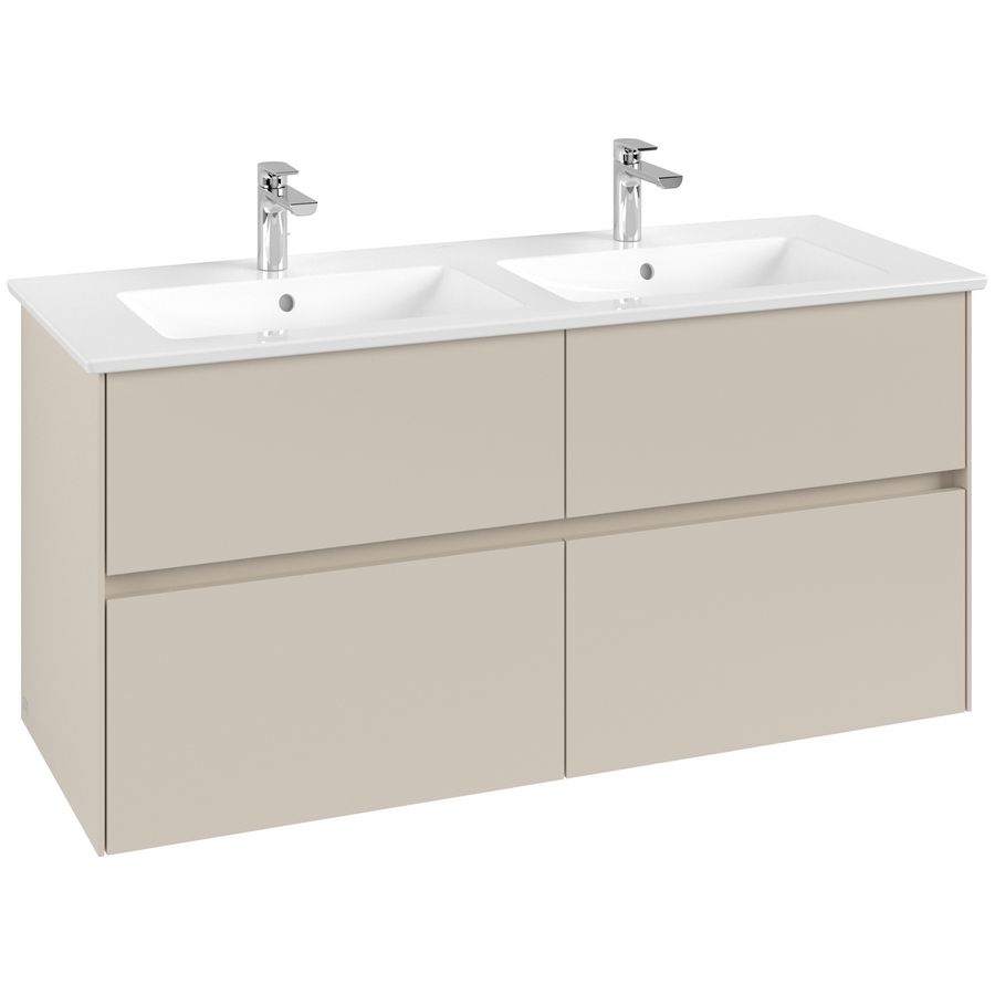 Wastafelonderkast Collaro 1261x610x480mm Cashmere Grey C14700VN