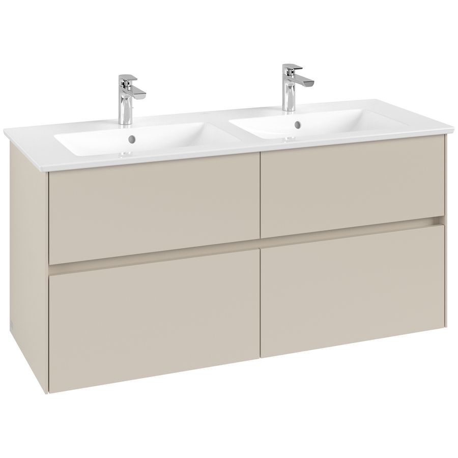 Wastafelonderkast Collaro 1261x610x480mm Cashmere Grey C147B0VN