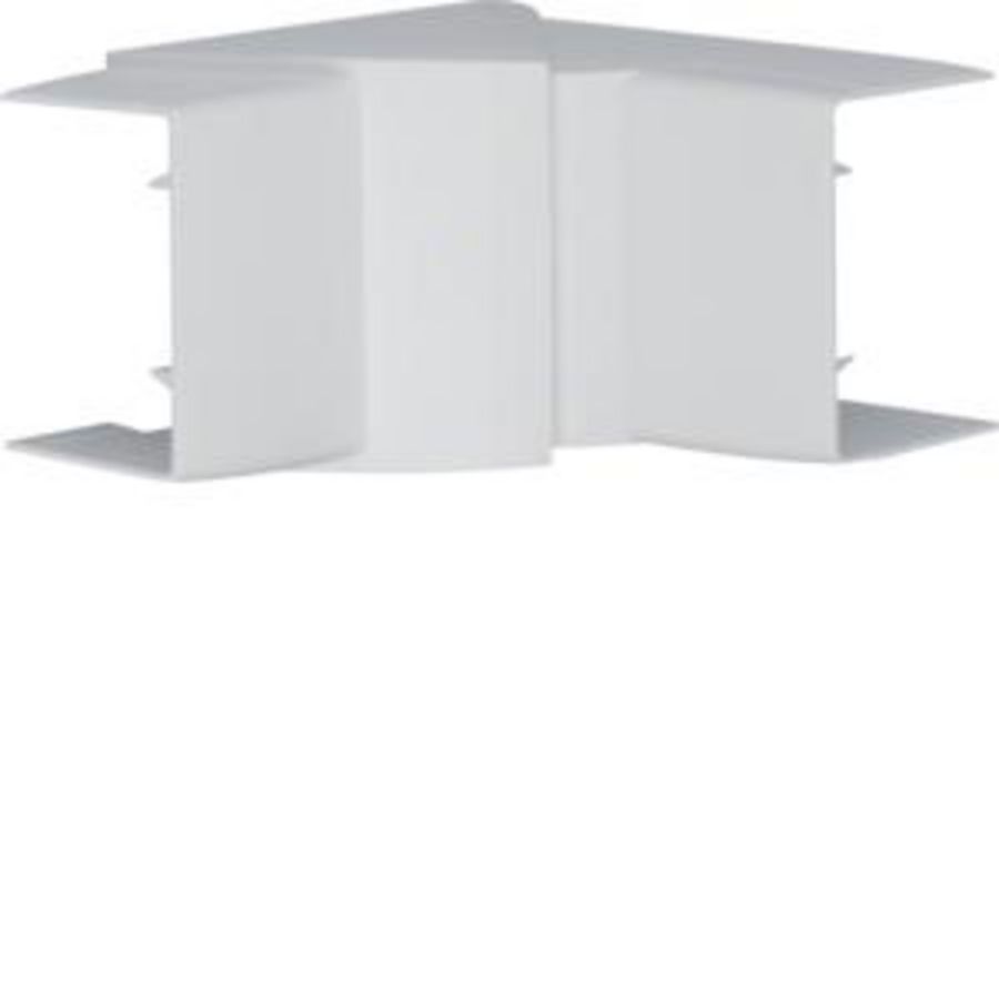 Binnenhoek voor goot 40x60mm LF lichtgrijs