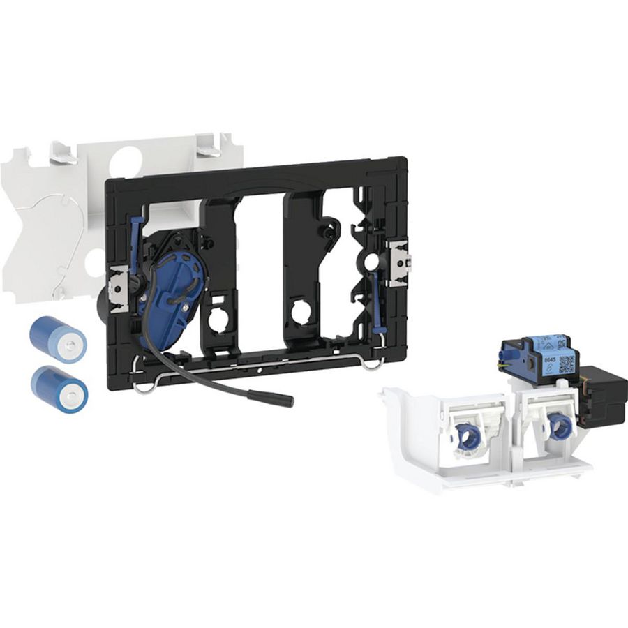 Closetbesturing elektronisch, batterijvoeding, voor Sigma inbouwreservoir 12cm, voor afstandsbediening Bluetooth