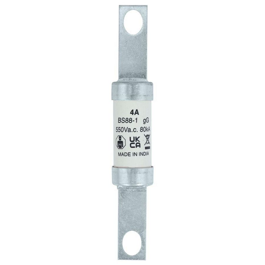 Zekering laagspanning 4A AC 550V 21x129mm gL/gG BS VVE=20