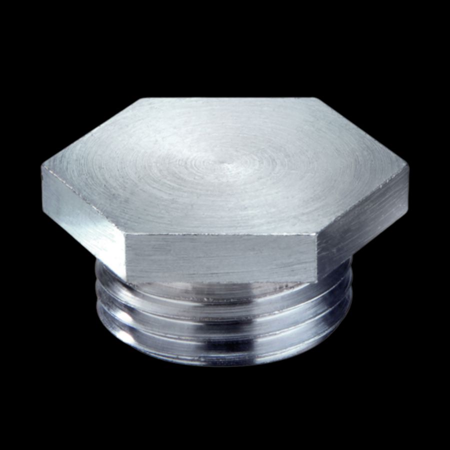 Blindstop chroom, met metrische draad M30 (VSM30/Cr)