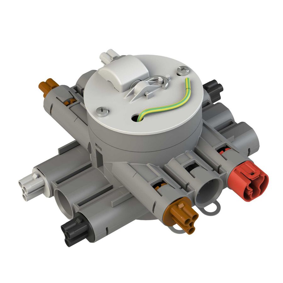 Stekerbare centraaldoos CW75-WD2