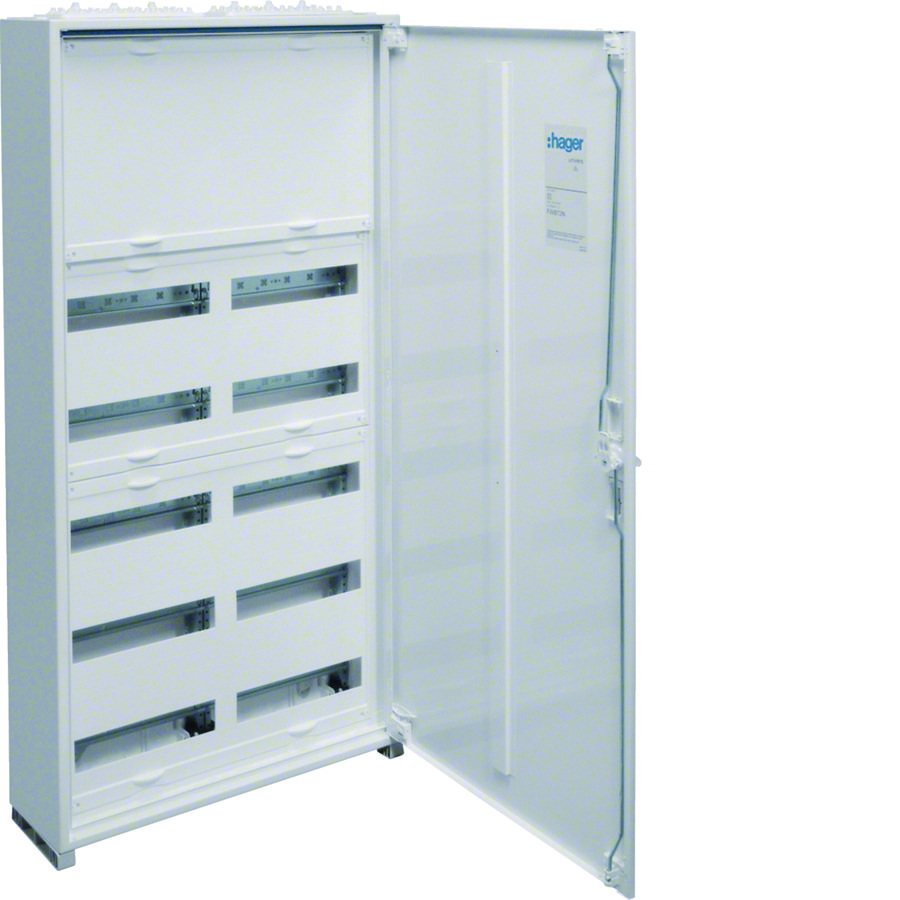 Veldverdeler IP44 geisol. 1100x550x161mm 120M+2 rijen