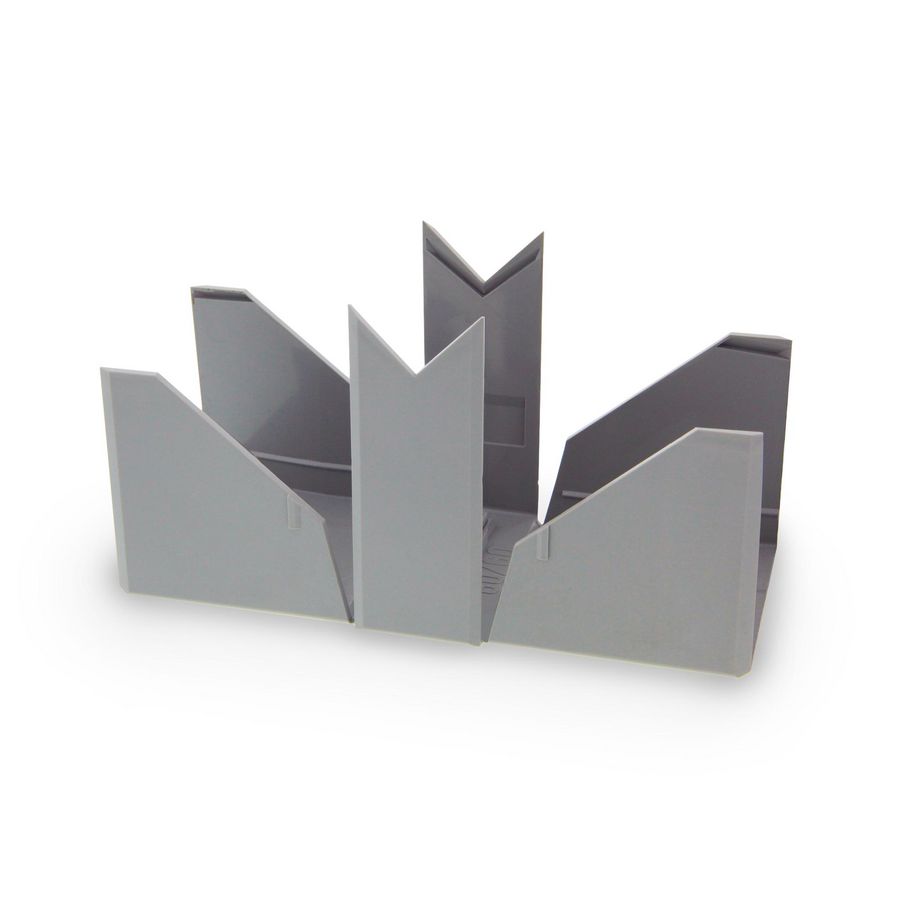 Buitenhoek 60X60mm grijs