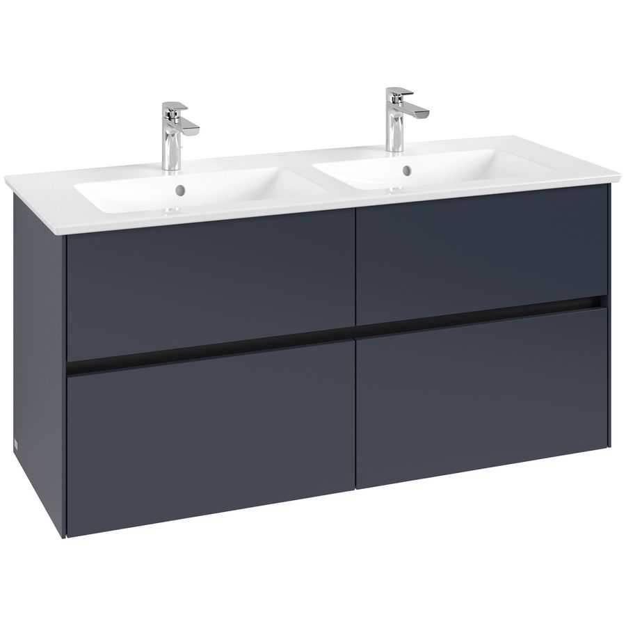 Wastafelonderkast Collaro 1261x610x480mm Marine Blue C147B0VQ