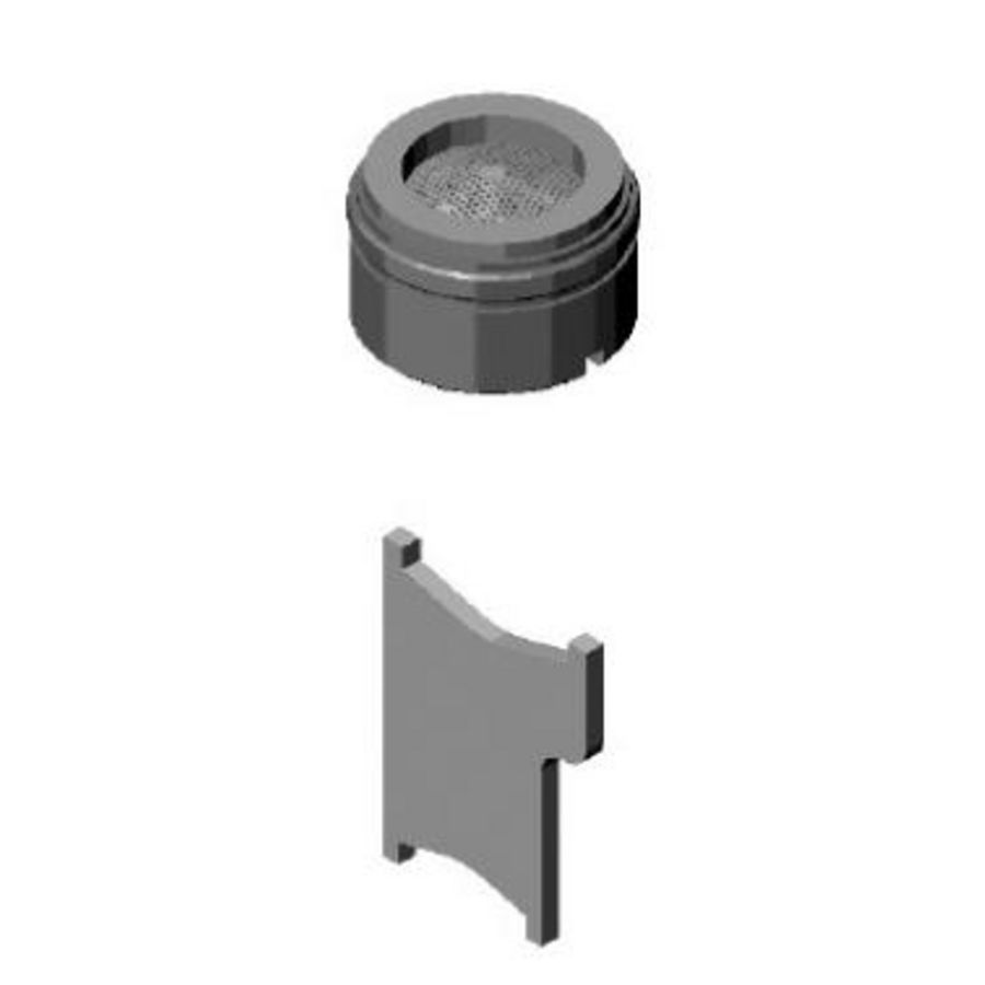 Reserveond. Perlator platina mat platina mat