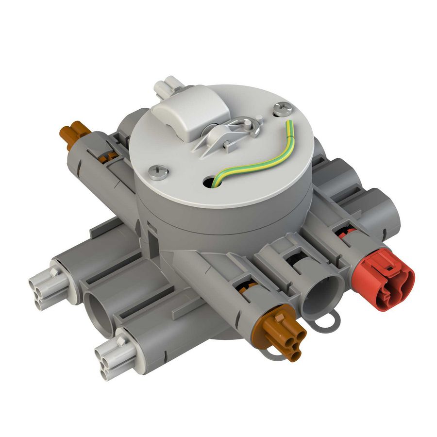 Stekerbare centraaldoos CW75-WV0