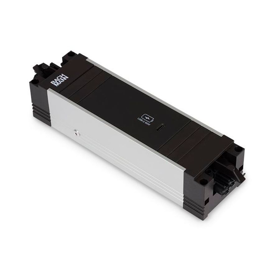 Step Alu USB C chrgr 60W GST o.g. in/uit zwart/alu