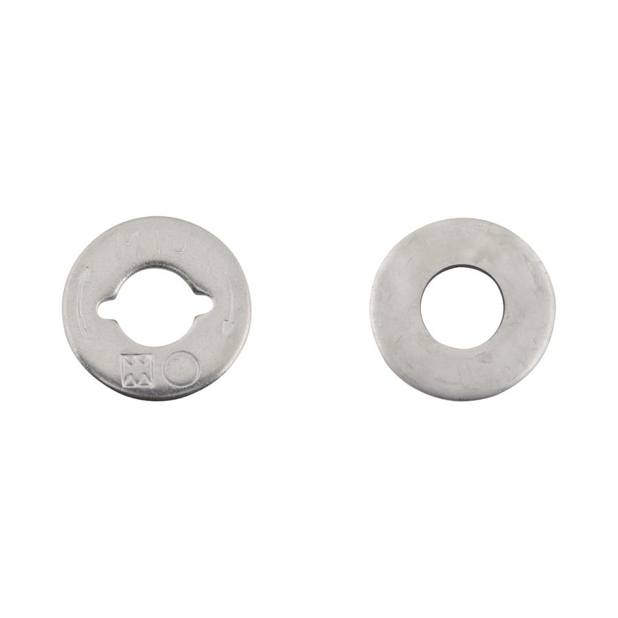 BIS Onderlegring vlak WM1,2 RVS 13,0/30mm VVE=50