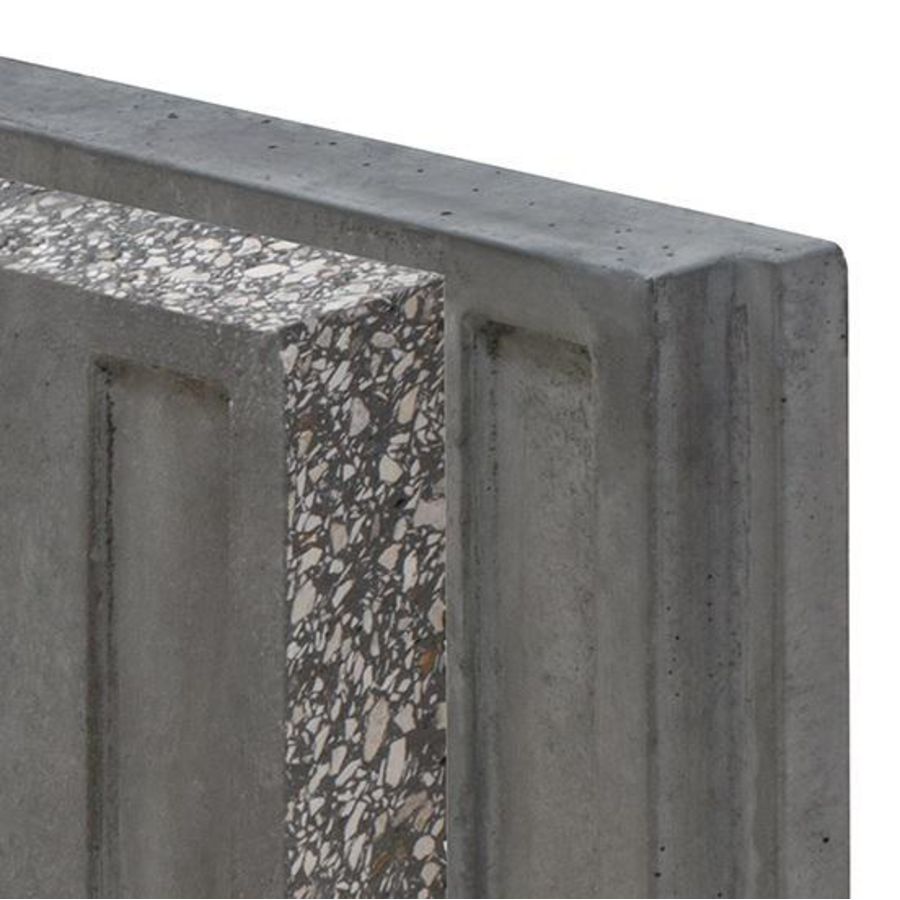 Brandersteen bodem achter Forte H2O