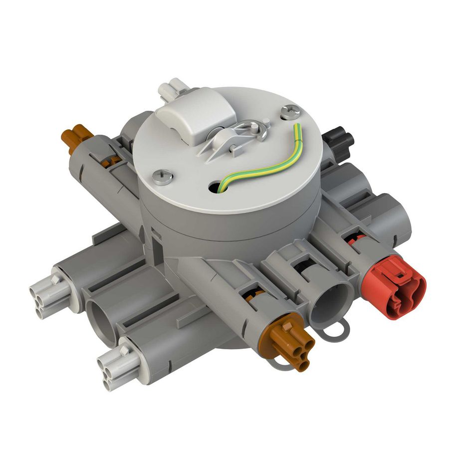 Stekerbare centraaldoos CW75-WV1