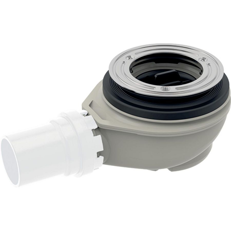 Douchesifon Ø90mm waterslothoogte 50 mm afvoer PVC Ø40mm