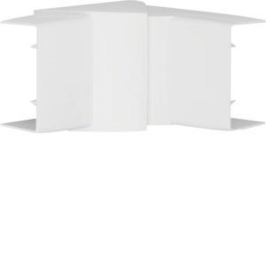 Binnenhoek voor goot 30x60mm LF verkeerswit