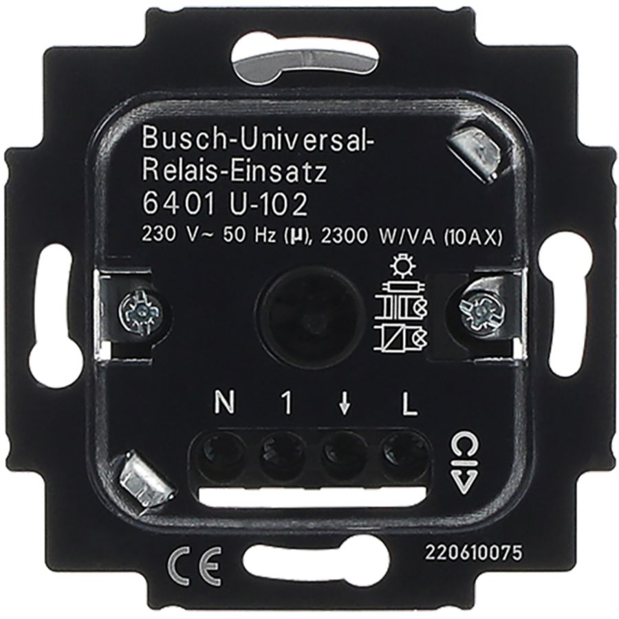 Universele relaissokkel 10A inb (6401 U-102)