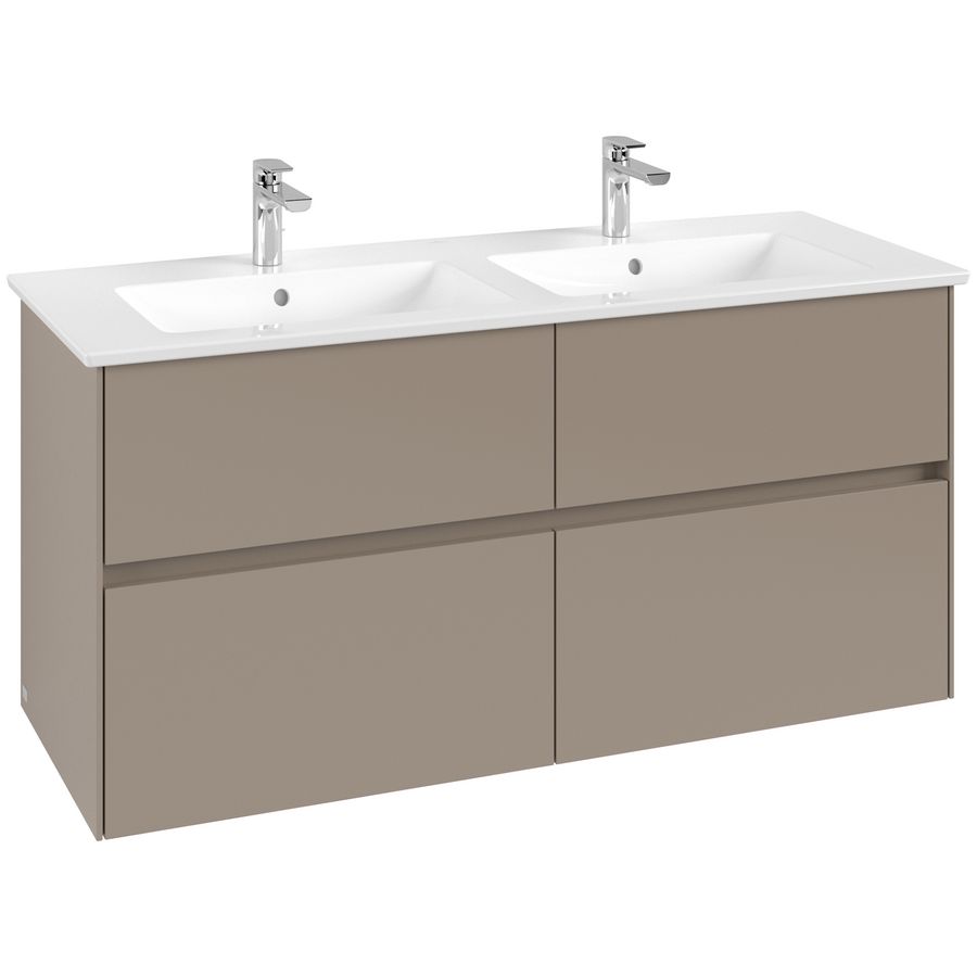 Wastafelonderkast Collaro 1261x610x480mm Taupe C14700VM