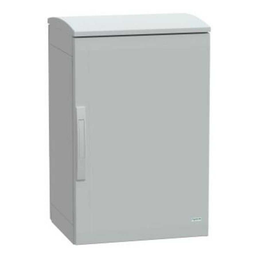 Staande behuizing met dak Polyester IP44 750x5 Thalassa PLAT