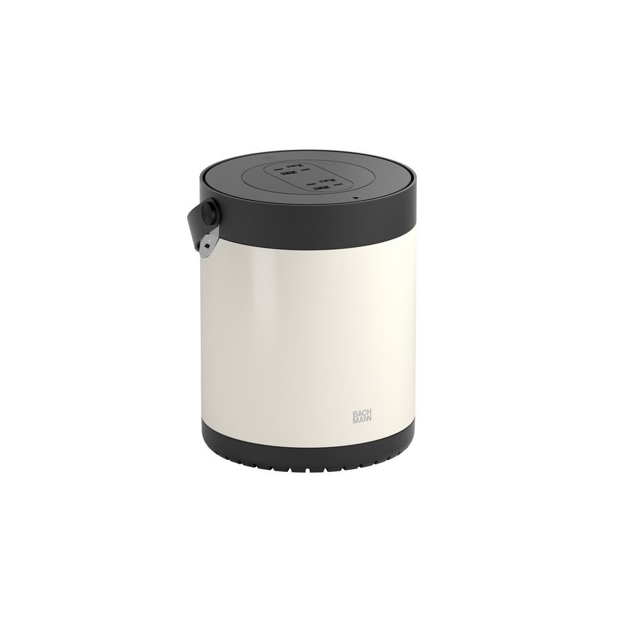 MOV:E 4x USB A/C chrgr slotadapter wit zwart