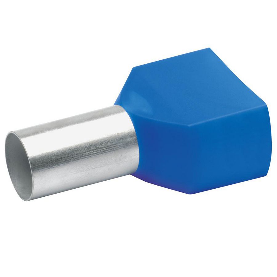 Adereindhuls dubbel blauw 16mm² 87714 VVE=100