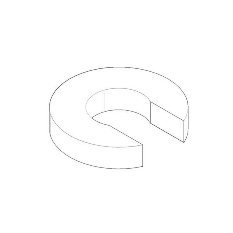 Schijf 12,60x6,00x2,4mm 09301108790