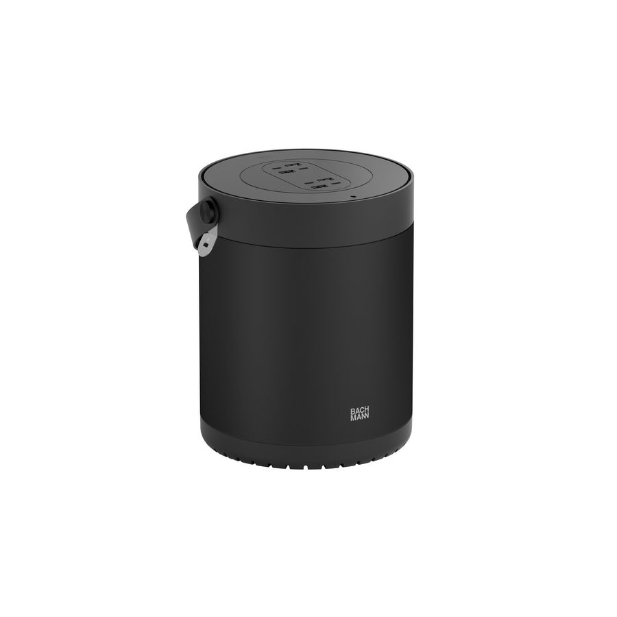 MOV:E 4x USB A/C chrgr slotadapter zwart